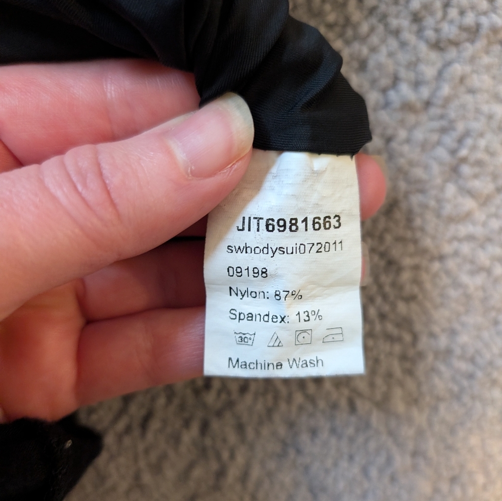 Shein Large Black Sleeveless Bodysuit Tank - Picture 5 of 5